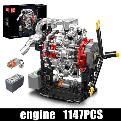 Mould King 10211 Motorized Radial Aviation