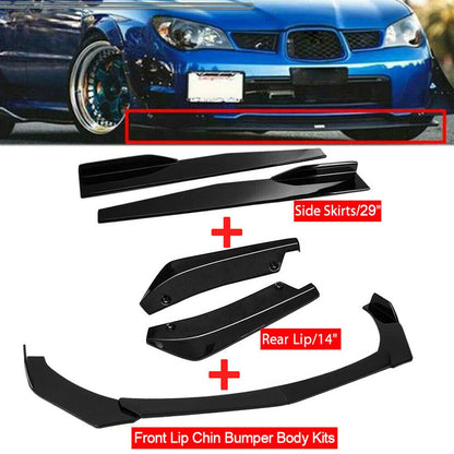 Universal Front Bumper Splitter Lip