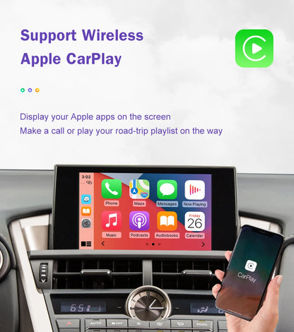 Wireless CarPlay Android Auto for Lexus 2014-2019