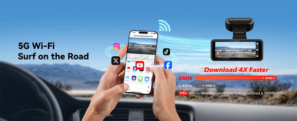 REDTIGER Dash Cam HD 4K