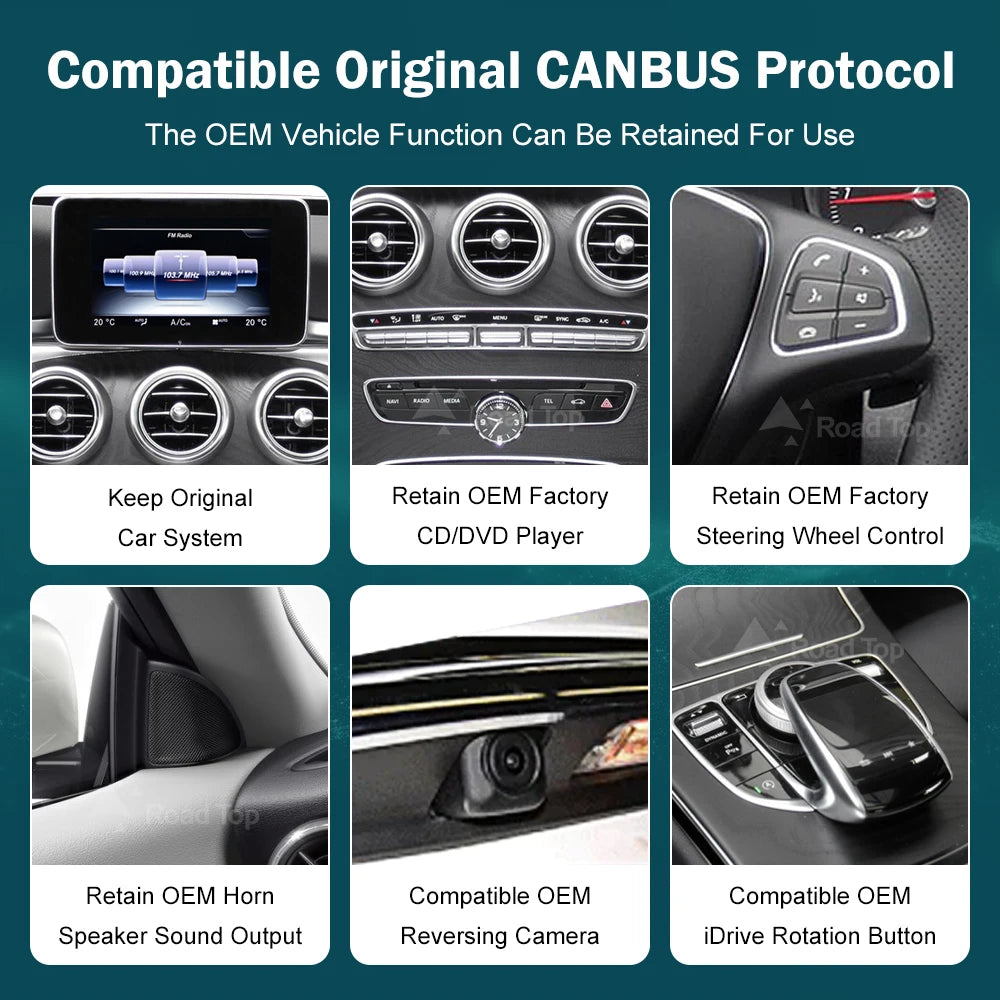 12.3 inch Ultra-thin Screen for Mercedes-Benz 2015-2018