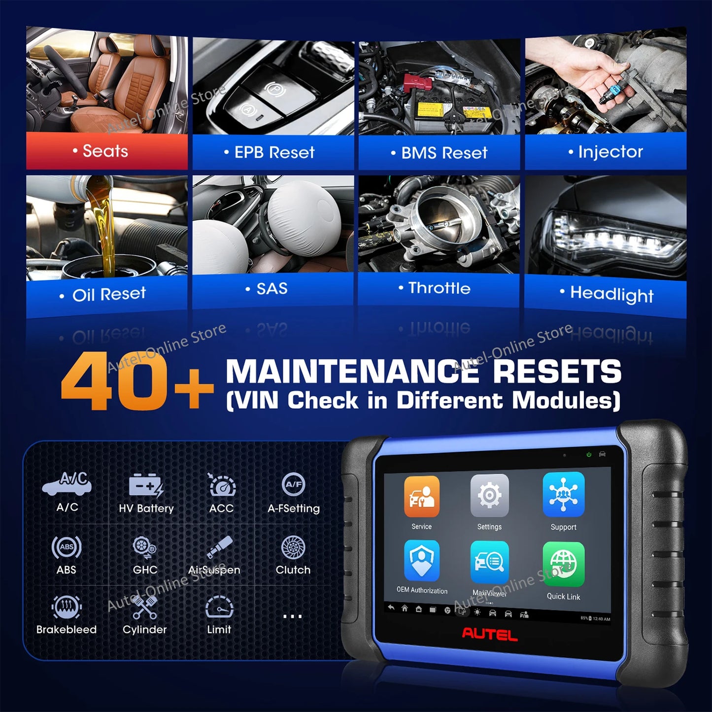 Autel IM508S Key Programmer All-in-one OBD2 Automotive Scanner