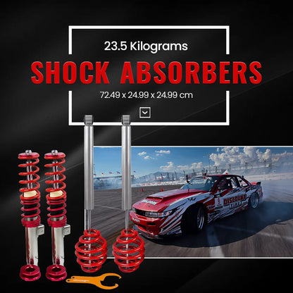 Adjustable Coilovers Suspension Kit For 3 series E46