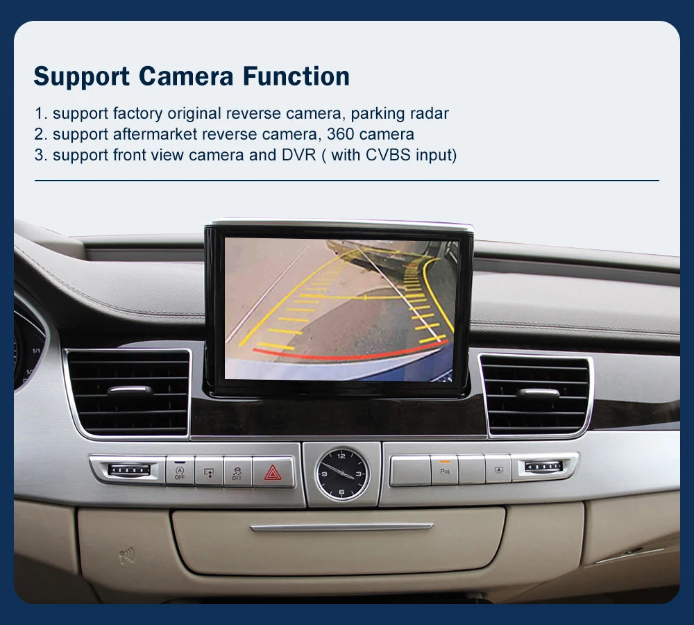 Wireless CarPlay Android Auto Interface for Audi A8 2012-2018,