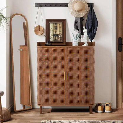 5 Tier Wooden Shoe Cabinet