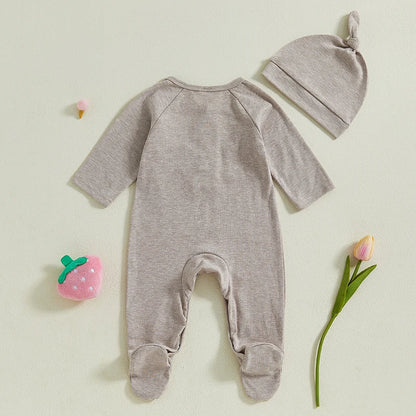 2Pc Double Pocket Onesie N-9M