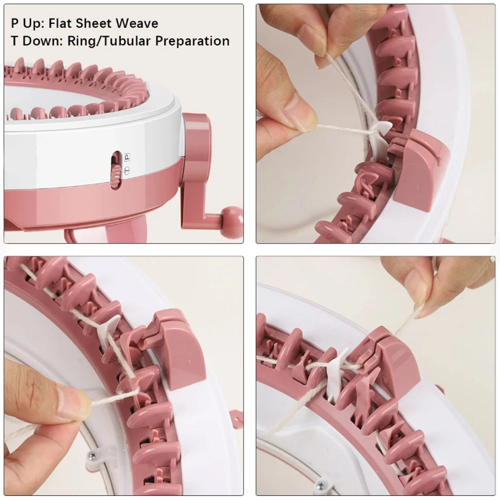 Crochet Machine w/ 48 Needles & Row Counter