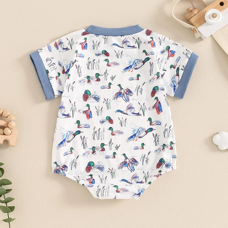 1Pc Artsy Duck Onsie 3-18M