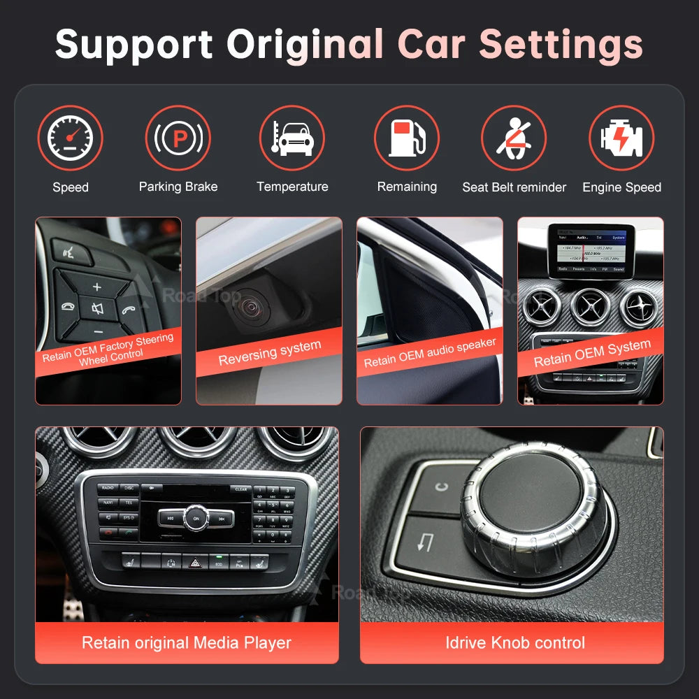 Android CarPlay Mercedes Benz CLA 2013-2015