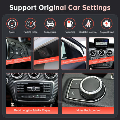 Android CarPlay Mercedes Benz CLA 2013-2015