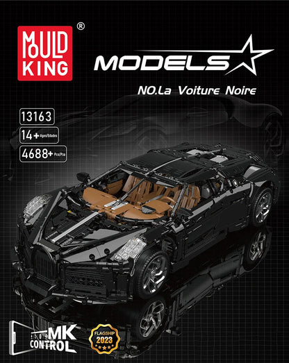 MOULD KING 13163 Bugatti Building Block Assembly