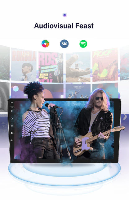 CarPlay Android Auto radio For Audi TT MK2 8J 2006-2014