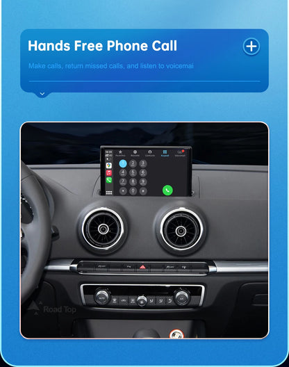 Carplay Wireless Android Auto interface For Audi A3 S3 2013-2018