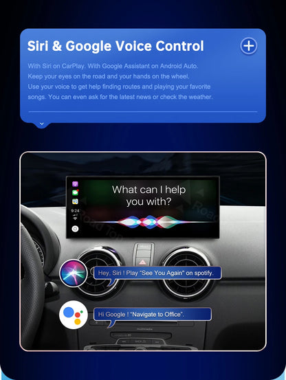 12.3inch Multimedia Player Carplay Display For Audi 2012-2018