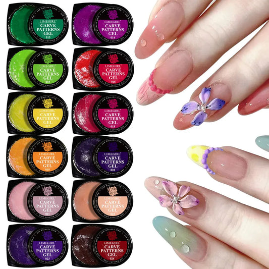 12 Color Gel for Nails