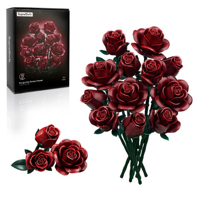 Roses Bouquet Building Set