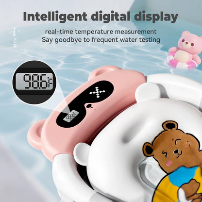Cushioned Bathing Tub W/ Temp Sensor