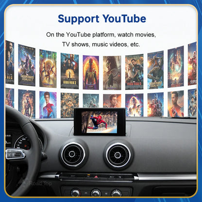Carplay Wireless Android Auto interface For Audi A3 S3 2013-2018