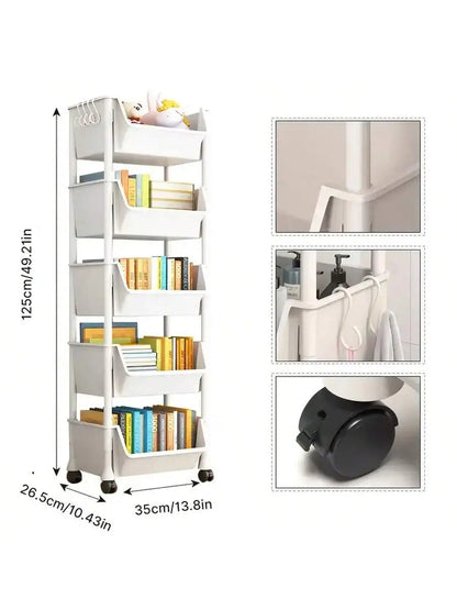 Multi-Tier Rolling Storage Cart