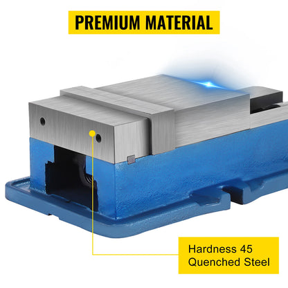 6 inch Lock Vise for Precision, Milling Vice with 6 Inch Jaw for Drill Press