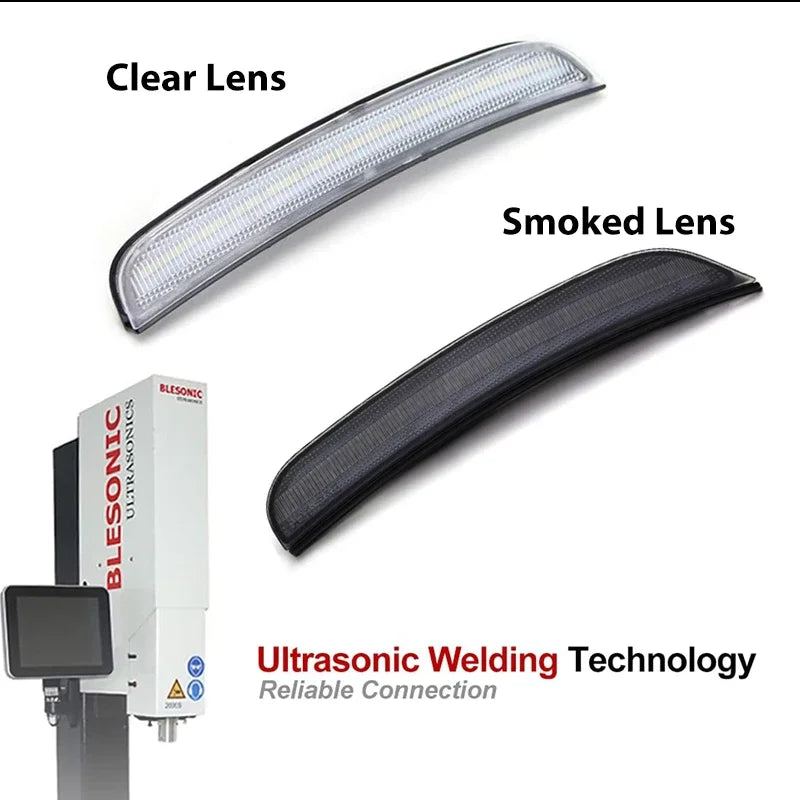 iJDM Front/Rear Bumper Side Marker Replace OEM Sidemarker Lamps For Dodge Charger 15-22