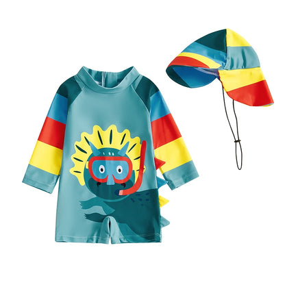 1Pc Funny Dino Onesie 0-2T