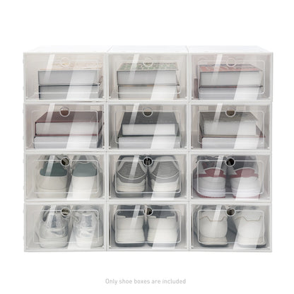 20 Transparent Shoe Boxes
