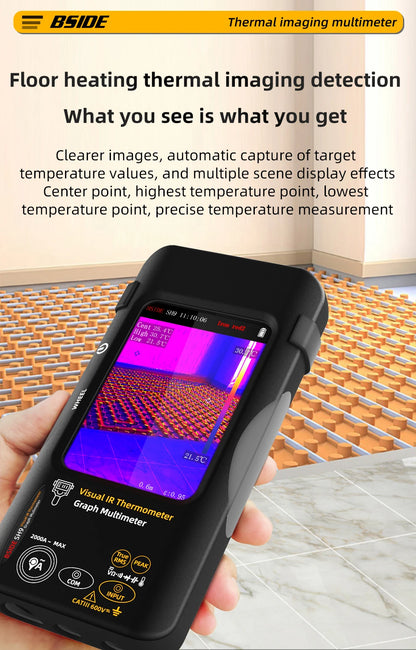 Industrial Thermal Camera 3.98Inch PCB Thermal Imager