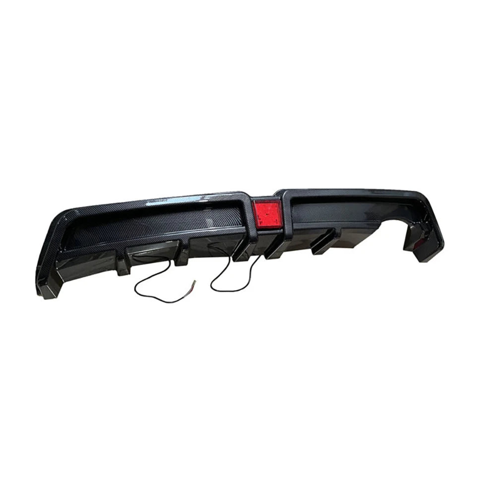 Rear Bumper Diffuser w/LED For 06-11 Honda Civic
