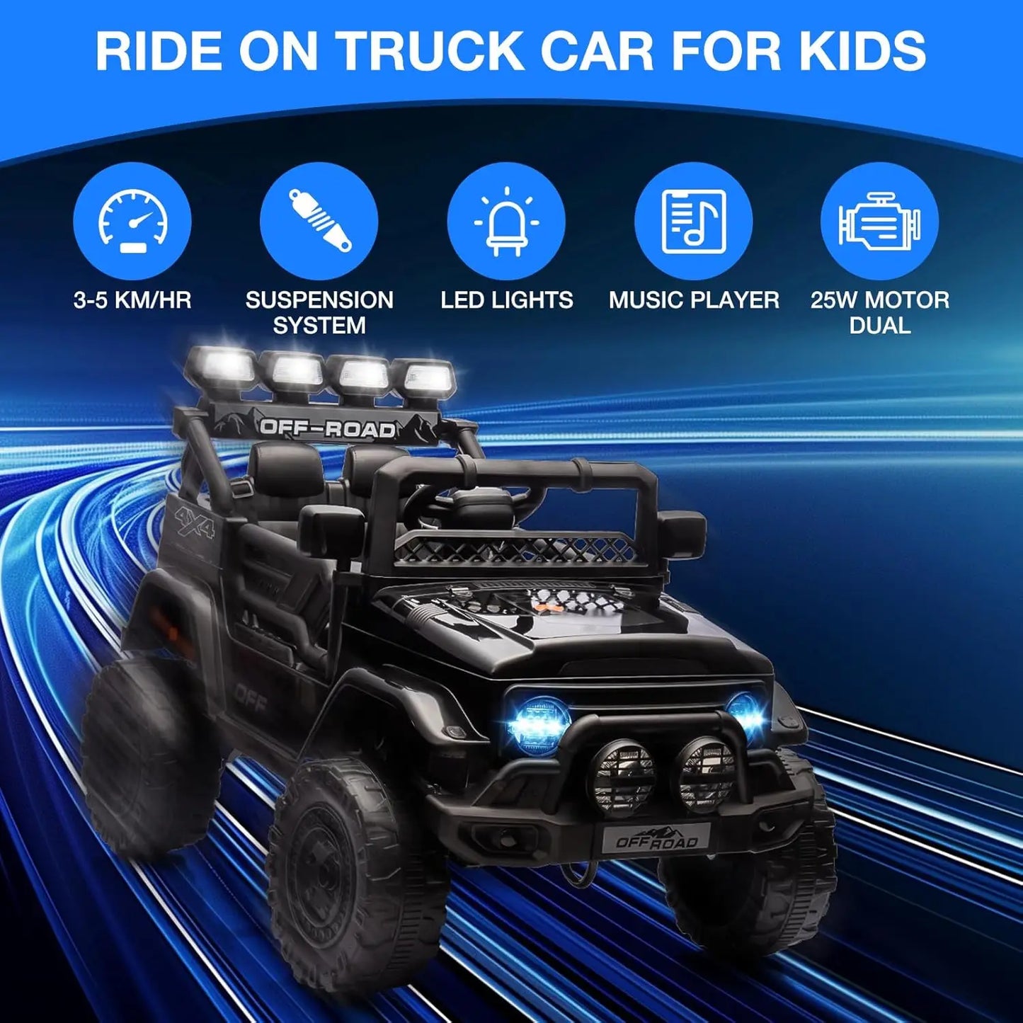 12V Offroad Kids Car