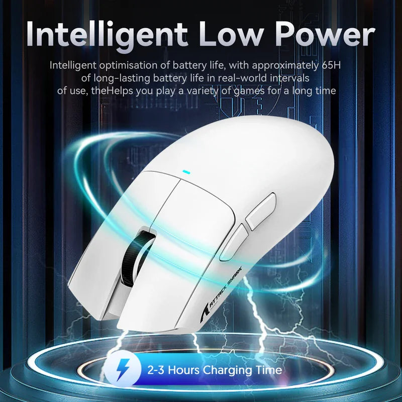 Gaming Mouse with Magnetic Charging Dock