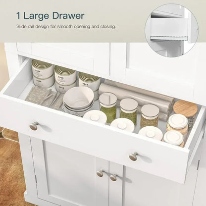 72” Kitchen Pantry Cabinet
