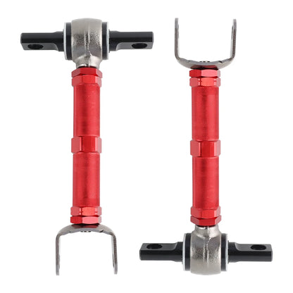 1Pair Alloy Steel Adjustable Rear Control Camber Arms for 01-05 Honda Civic 02-06 Acura RSX