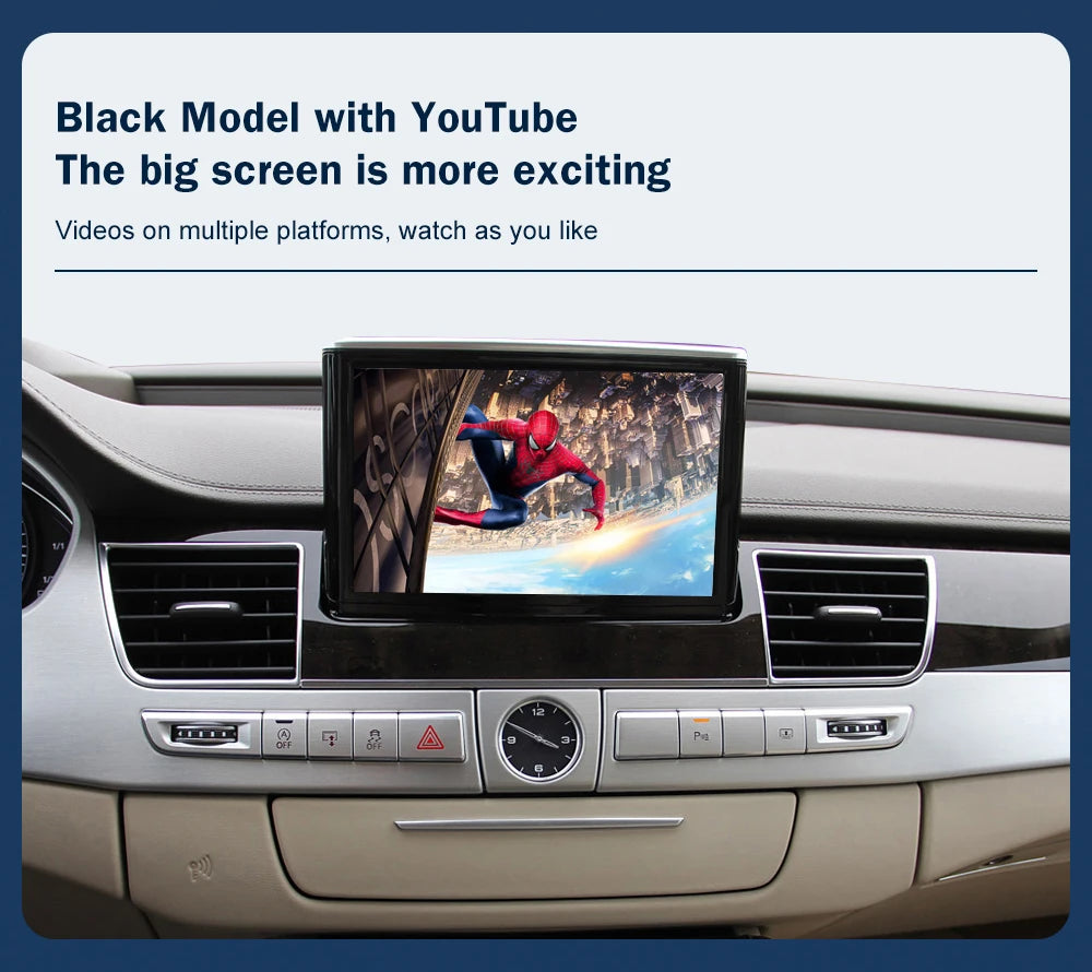 Wireless CarPlay Android Auto Interface for Audi A8 2012-2018,