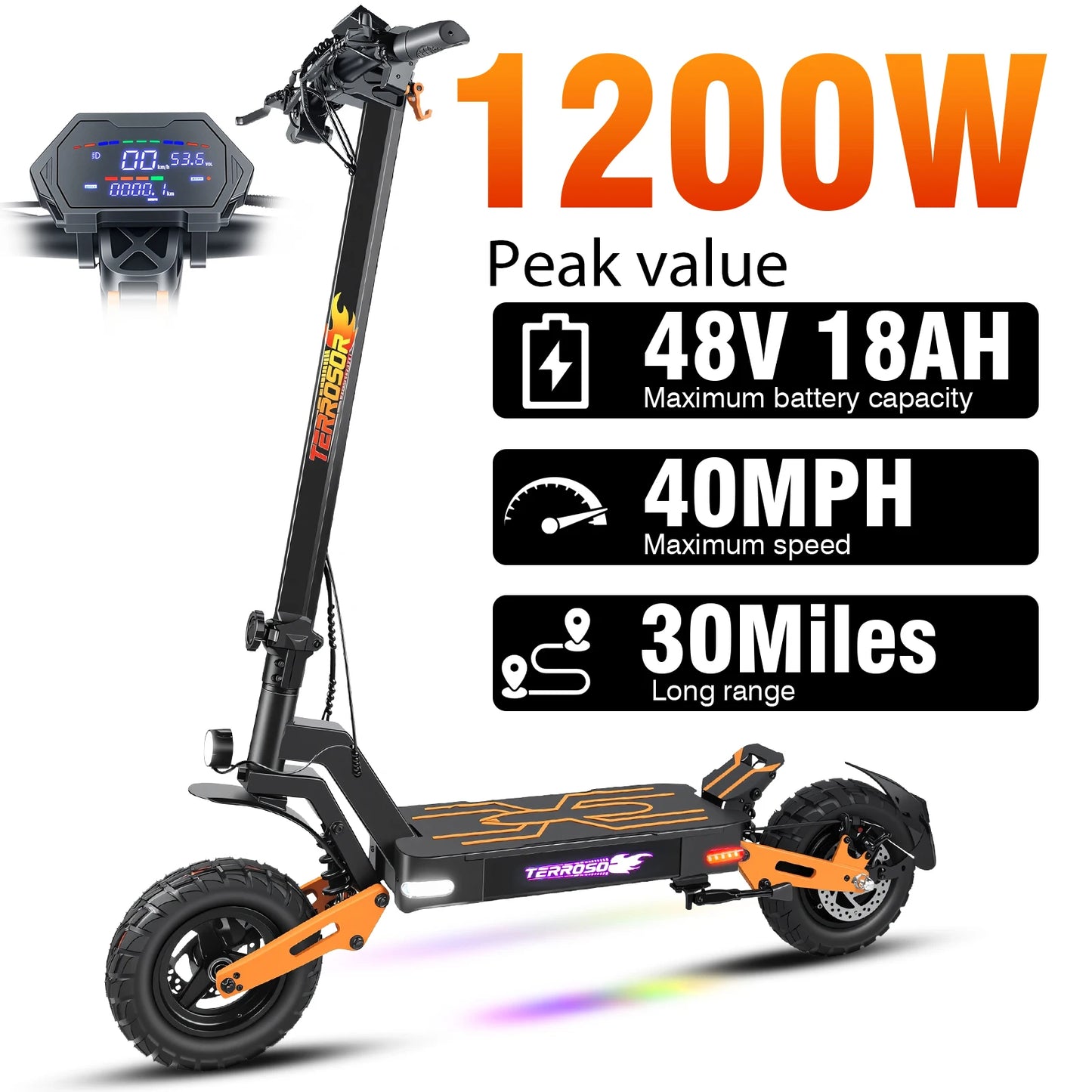 1200W Electric Scooter for Adult