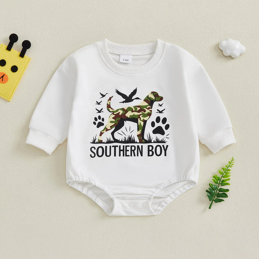 1Pc Southern Boy Onsie 0-18m