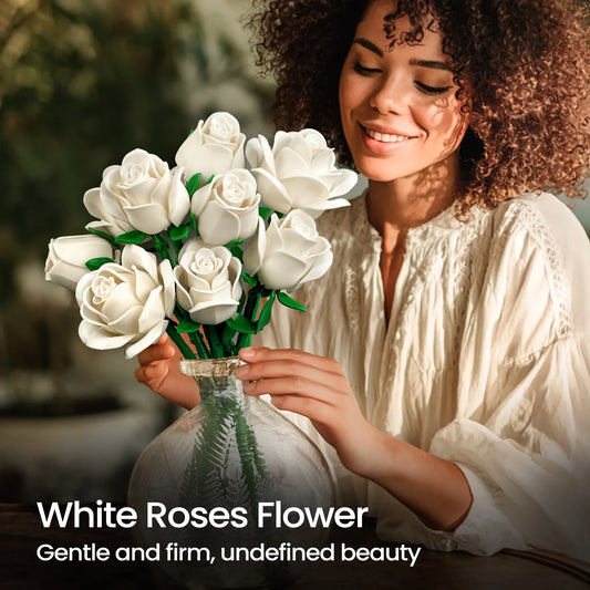 Roses Bouquet Building Set