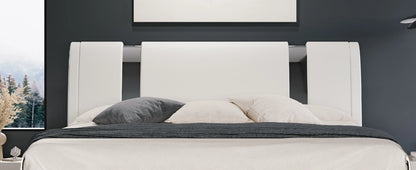 Queen Modern Faux Leather Adjustable Bed Frame