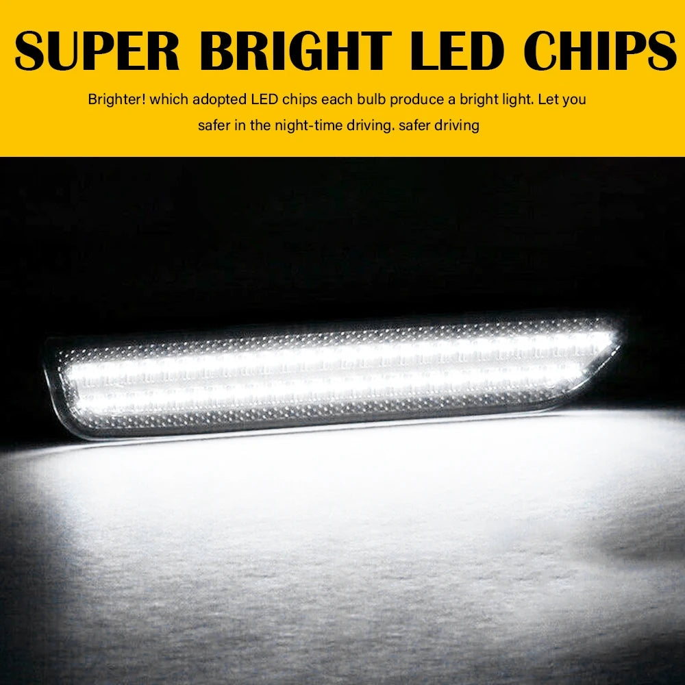 LED Side Marker Lights For Ford Mustang 2010-2014