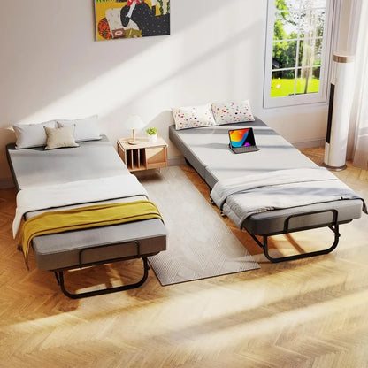 Folding Bed with Mattress