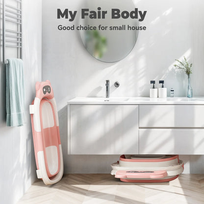 Cushioned Bathing Tub W/ Temp Sensor