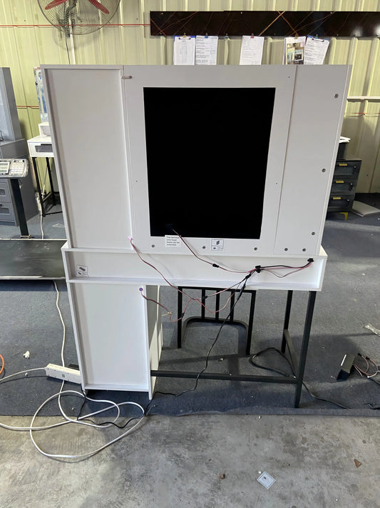 Vanity with RGB Lights and 6 Drawers