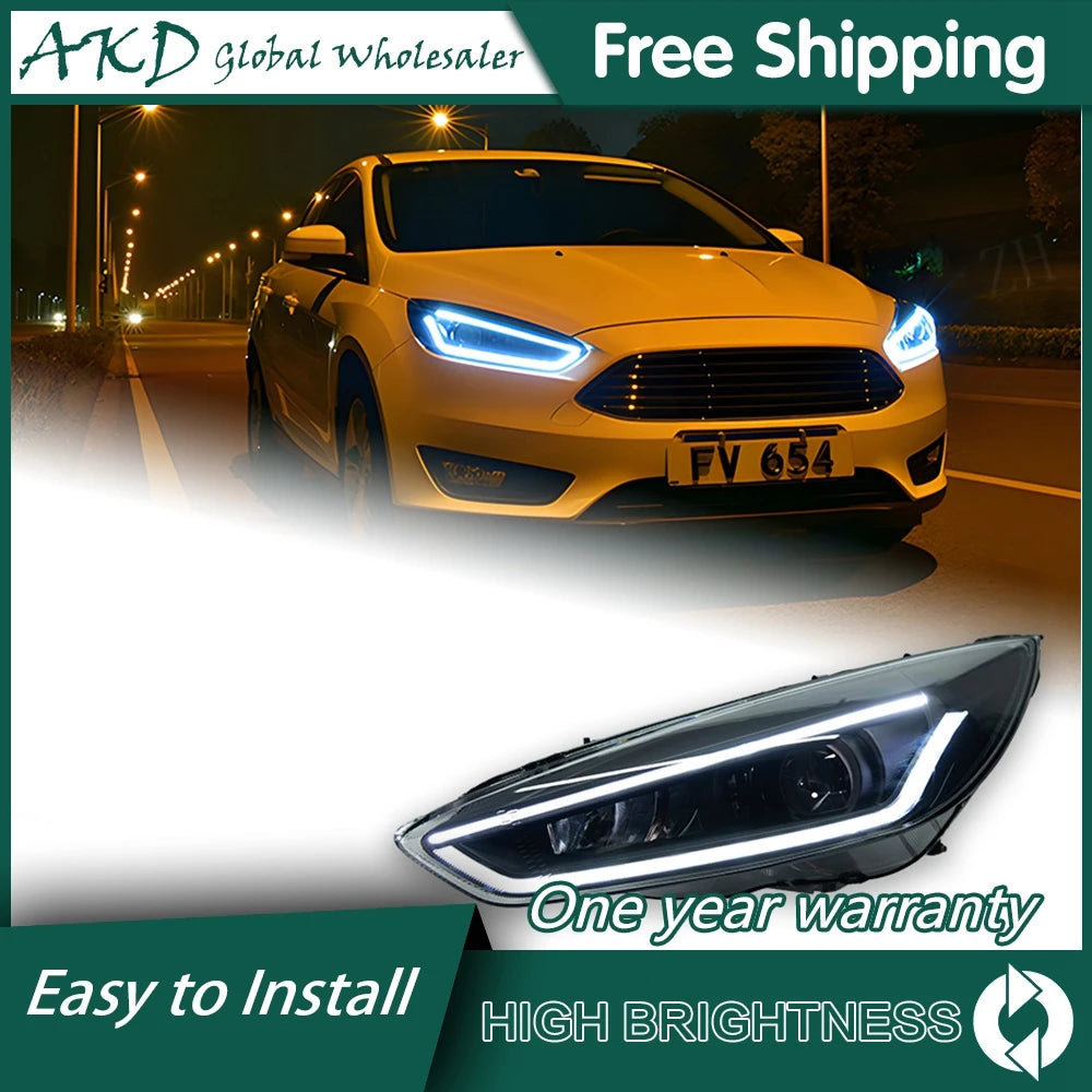 2015-2018 Focus LED Xenon Headlights