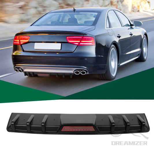 Universal Fin Rear Bumper Lip For Audi