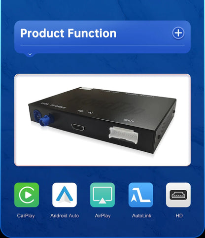 Carplay Wireless Android Auto interface For Audi A3 S3 2013-2018