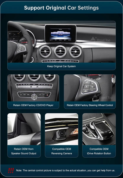 12.3 inch Ultra-thin Screen for Mercedes-Benz 2015-2018