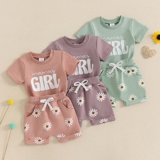 2Pc Mamas Flower Girl 6m-3T