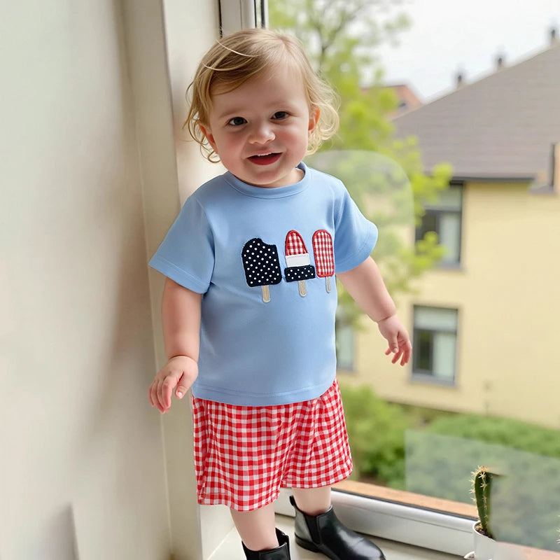 2Pc Popsicle Set 6m-3T