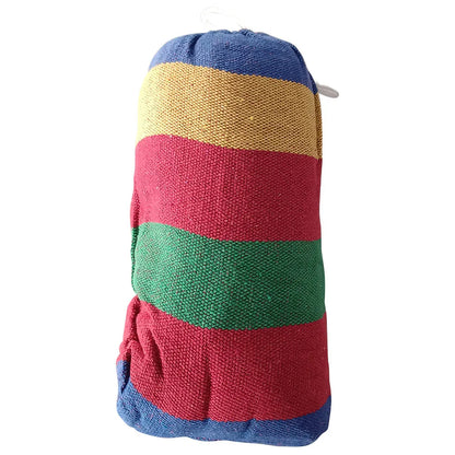 1-2 Person Cotton Rainbow Hammock