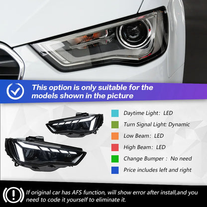 AKD Angel Eye Projector Lens for Audi A3 2013-2015